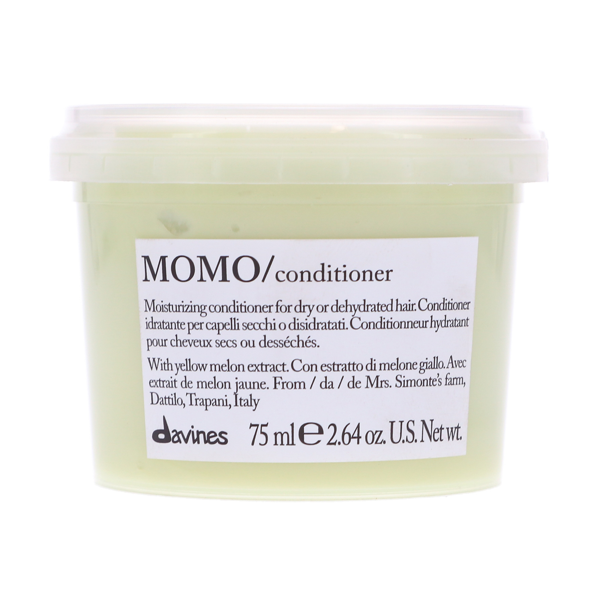 Зволожувальний кондиціонер Davines Momo Conditioner для сухого та зневодненого волосся, 75 мл